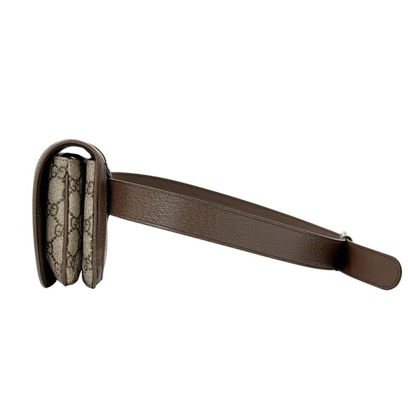 GUCCI Brown Canvas Hobo Bag - Picture 3 of 14